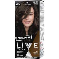 Woolworths - Schwarzkopf Live Colour Permanent Hair Colour 4.0 Medium Brown Each