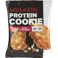 Woolworths - Musashi Protein Cookie White Chocolate Berry, Low Sugar, 58g