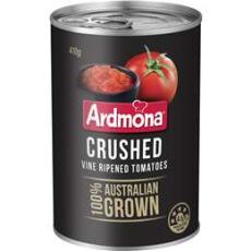 Woolworths - Ardmona Crushed Vine Ripened Tomatoes 400g