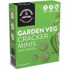 Woolworths - Rutherford & Meyer Garden Veg Cracker Minis With Seeds 90g