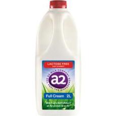 Woolworths - A2 Milk Lactose Free Full Cream Milk 2l