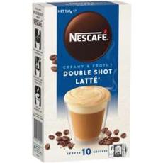 Woolworths - Nescafe Double Shot Latte Coffee Sachets 10 Pack