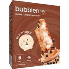 Woolworths - Bubbleme Bubble Tea Frozen Dessert Brown Sugar Sticks 4 Pack
