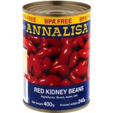 Woolworths - Annalisa Beans Red Kidney 400g