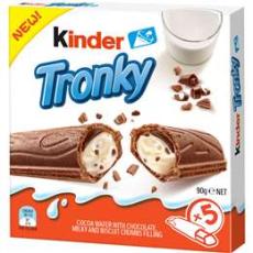 Woolworths - Kinder Tronky Creamy Chocolate Wafer Biscuit Multipack 5 Pack