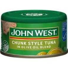 Woolworths - John West Chunky Tuna Tempter In Olive Oil 95g