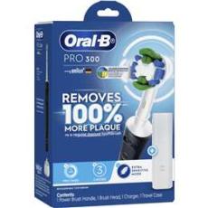 Woolworths - Oral B Pro 300 Black Electric Toothbrush Set Each