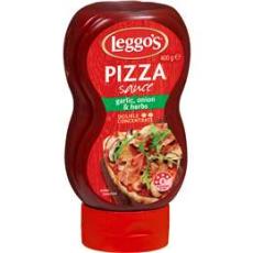 Woolworths - Leggo's Pizza Sauce Double Concentrate Garlic Onion & Herbs Squeeze 400g
