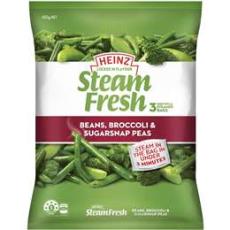 Woolworths - Heinz Steam Fresh Vegetables Frozen Veg Beans Broccoli Peas 450g