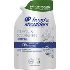 Woolworths - Head & Shoulders Clean & Balanced Refill Shampoo 1.1l