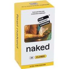 Woolworths - Four Seasons Naked Closer Condoms 20 Pack