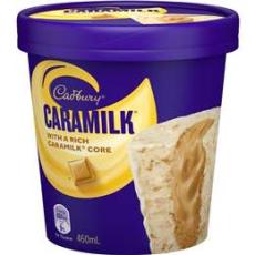 Woolworths - Cadbury Caramilk Frozen Dessert Tub 460ml