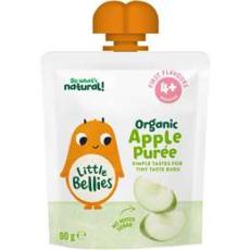 Woolworths - Little Bellies Organic Apple Baby Food Puree Pouch 90g