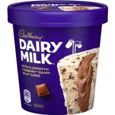 Woolworths - Cadbury Dairy Milk Frozen Dessert Tub 460ml