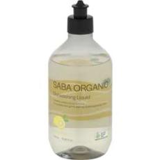 Woolworths - Saba Organics Dishwashing Liquid Lemon Blast 500ml