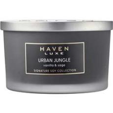 Woolworths - Haven Luxe Urban Jungle Vanilla Sage Signature Soy Blend Candle