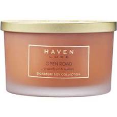Woolworths - Haven Luxe Open Road Grapefruit Signature Soy Blend Candle