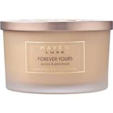 Woolworths - Haven Luxe Forever Yours Peony Signature Soy Blend Candle