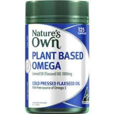 Woolworths - Nature's Own Plant Based Omega 3 Capsules 125 Pack