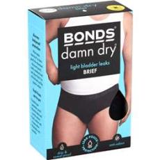 Woolworths - Bonds Men's Damn Dry Briefs Size Medium Each