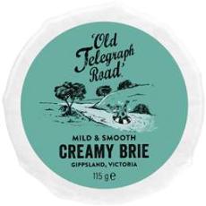 Woolworths - Old Telegraph Road Mild & Smooth Creamy Brie 115g