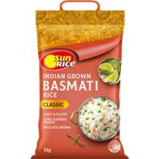 Woolworths - Sunrice Indian Grown Basmati Rice Classic 5kg