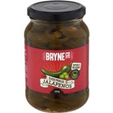 Woolworths - Bryne Co Sliced Pickled Jalapenos 500g