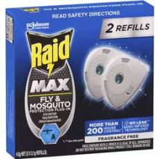 Woolworths - Raid Max Pest Plug In Fly & Mosquito Repellent Protection 4.2g