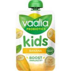 Woolworths - Vaalia Kids Probiotic Yoghurt Pouch Banana 140g