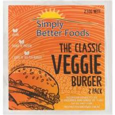 Woolworths - Simply Better Foods The Classic Veggie Burger 2 Pack