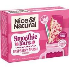 Woolworths - Nice & Natural Smoothie Bars Raspberry Smash 5 Pack
