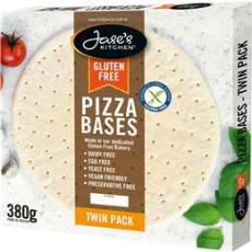 Woolworths - Jase's Kitchen Frozen Pizza Base Gluten Free 2 Pack