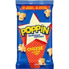 Woolworths - Poppin Microwave Popcorn Cheese Flavour 85g