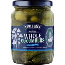 Woolworths - Fehlbergs European Style Dill Pickled Cucumbers 680g