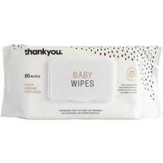 Woolworths - Thankyou. Thick Baby Wipes 80 Pack