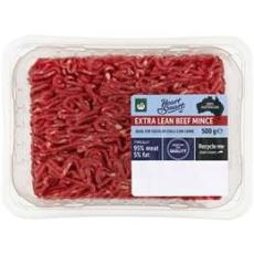 Woolworths - Woolworths Heart Smart Extra Lean Beef Mince 500g
