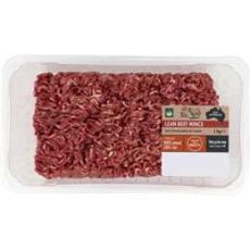 Woolworths - Woolworths Lean Beef Mince 1kg