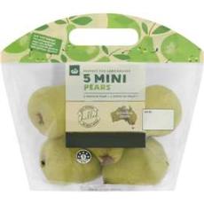 Woolworths - Woolworths Fresh Food Kids Mini Pears 5 Pack