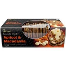 Woolworths - Ob Finest Speciality Crackers Apricot & Macadamia 150g