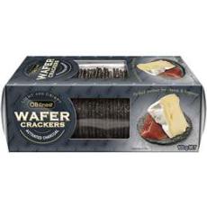 Woolworths - Ob Finest Activated Charcoal Wafer Crackers 100g