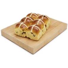 Woolworths - Woolworths Brioche Hot Cross Buns 6 Pack