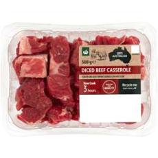 Woolworths - Woolworths Diced Beef Casserole 500g