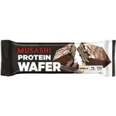 Woolworths - Musashi Wafer Protein Bar Vanilla, Bcaas, 40g