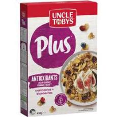 Woolworths - Uncle Tobys Cereal Plus Antioxidant 435g