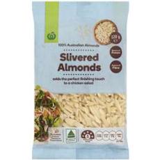 Woolworths - Woolworths Almonds Slivered 120g