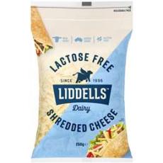 Woolworths - Liddells Lactose Free Shredded Cheese 250g