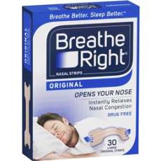 Woolworths - Breathe Right Nasal Strips Large 30 Pack