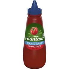Woolworths - Fountain Tomato Sauce Reduced Sugar 500ml
