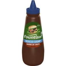 Woolworths - Fountain Barbecue Bbq Sauce Reduced Sugar 500ml