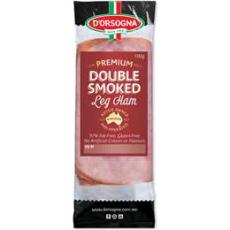 Woolworths - D'orsogna Deli Fresh Ham Double Smoked 100g